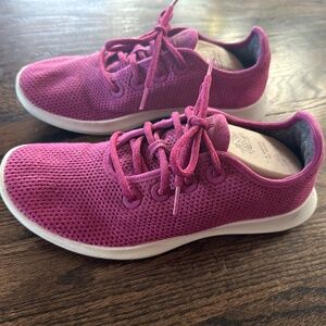 Allbirds Tree Runners Women's Size 9 Pink Athletic Running Shoes Sneakers Casual